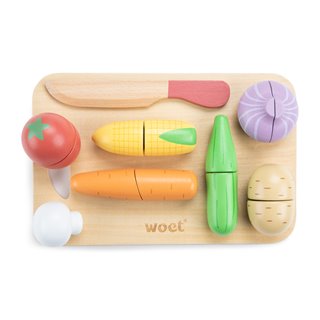 Snijset - groente met snijplank